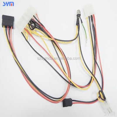 China 2.54mm Pitch 2 Electronic Pin 4pin Customized Shipping And Handling ZH PHD JST Connector Wire Harness for sale