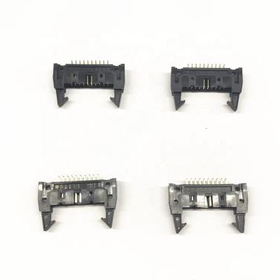 China Male 2.54 MM 180 Degree 20 Pin Box Header PCB Connector DIP for sale