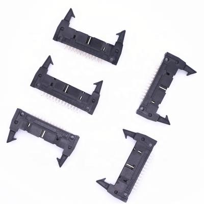 China P.B.T /BK Factory Supply DIP 2.54 Mm 180 Degree 2*20 Terminal 40 Pin Box Header PCB Connector for sale