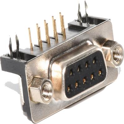 China D-SUB Female Connector VGA Double Row DR 9Pin /DB 9P With Screw S10-13009-00 for sale