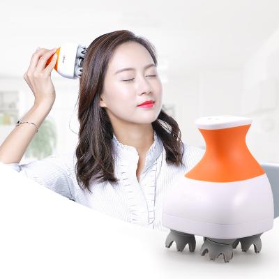 China New Handheld Electric Head Hair Scalp Head Massager For Hair Growth for sale