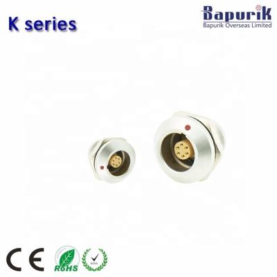 China audio & Video connector K series EGG.4K.307.CLL lemos connector match RS232 RG58 RG59 waterproof connector for sale