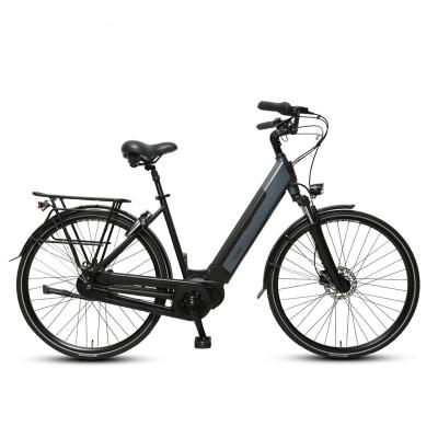 China Alloy 700C 8-Speed ​​Electric Bicycle 250W Motor City Ebike Aluminum Medium Bicycle With 36V/13Ah Lithium Battery for sale