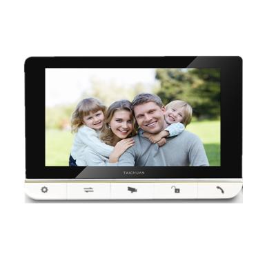 China Villa Video Door Phone Analog 4 Wire Four Language Good Quality Video Intercom Kit for sale