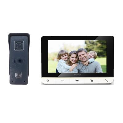 China interphone video audio door bell 7 inch color monitor 2 way audio intercom door phones analog VDP kits for sale