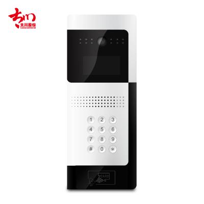 China Good Quantity Apartment Video Door Phone IC ID Card Unlock Flat to Flat Control Access, IP Video Intercom for sale