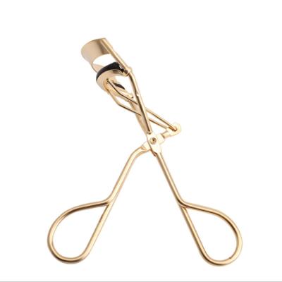 China Non-Specific Private Label Makeup Rose Gold Applicator Non-Specific Rubber Cosmetic Tools Eyelash Curler For Woman With Pads for sale