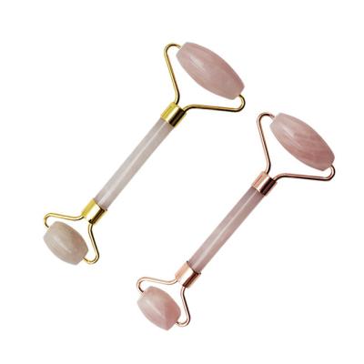 China Free Samplep Factory Wholesale Face Lift Pink Facial Care Tool Anti Aging Face Massage Roller Eyeball Stick Body Stick for sale