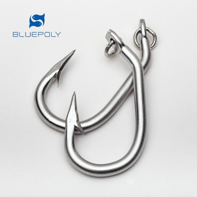 China Stianless Stainless Steel Tuna Fish Hook Tuna Hook With Ring Size #4.0 for sale