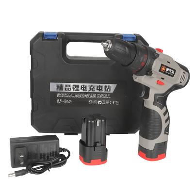 China Drill Machine Tool Cordless Power Drill Set 0-1400 RPM Power Drill Tool 1300mA for sale