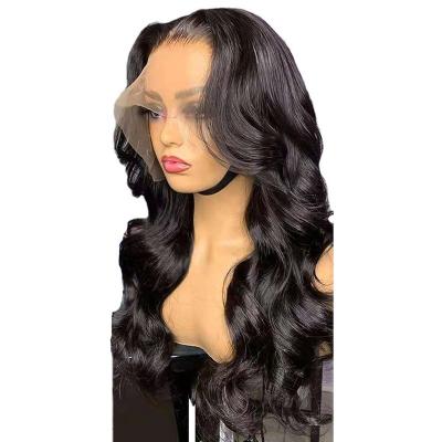 China Body Wave Factory 24 Inch Human Hair Wigs Natural Brazilian Virgin Lace Front Human Hair Wigs For Black Women for sale