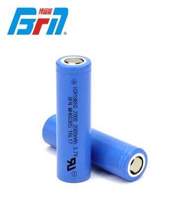 China Best selling toys bfn battery 18650 2000mAh 3.7v high power battery for ignition device for sale