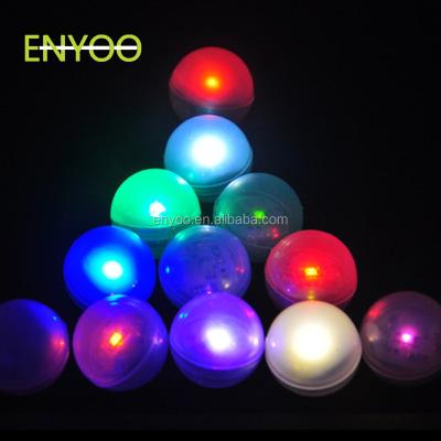 China Colorful PE Floating Ball Light Light For Wedding Christmas Birthday New Year Party Decoration for sale