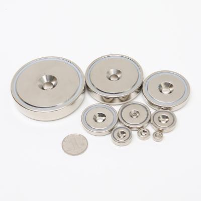 China Industrial Magnet Cup Magnets With Countersunk Pot Magnets for sale