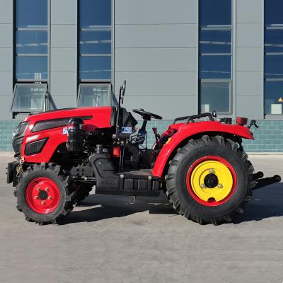 China Farm Garden Agriculture Agricultural Products Mini Farming Tractor 4 Wheel Drive 4Wd Tractor 50hp Farm Tractor For Sale for sale