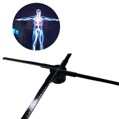 China Outdoor 3D Led Hologram Demon Slayer Fan 65cm Projection 4K HD-F25 Display Double Face Waterproof Live for sale