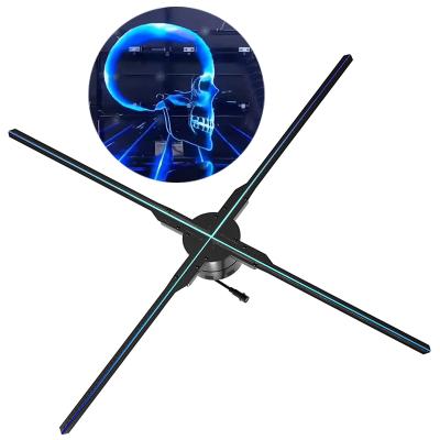 China 100cm hologram 100cm projector led interactive holographic projector light 3d outdoor wifi hd vending fan for sale