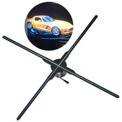 China 2022 outdoor waterproof led spotlight aux. 3d hologramm fan advertising 100cm hologram display for sale