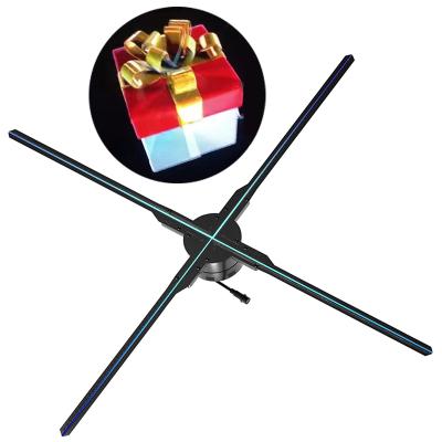 China Large Size 100cm Indoor 3d Fan Holographic Display 1080 Holographic Display Stand - Fan Android Led Fans On Bearings for sale