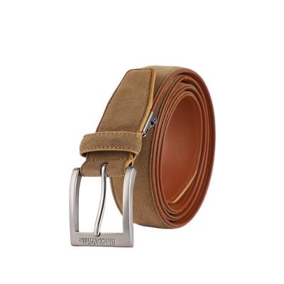 China Summer Style Comfy Suede PU Leather Belts for Jeans Men's Luxury Belts Suede Belt Straps for sale