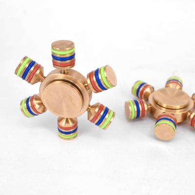 China Selltri-Spinner Mini Spinner Toy Edc Hand Spinner For Autism And Adhd Kids Ceramic Adults Relieve Stress Toys for sale