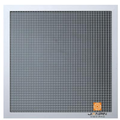 China Decorative Ball Room Ventilation Egg Crate Air Grille With Nylon Filter For HVAC System for sale