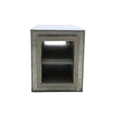 China Easy Installtion Rectangular Air Duct Muffler For Ventilation for sale