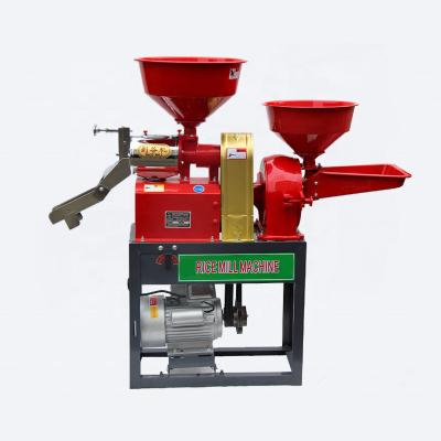 China Multifunctional Brown Paddy Rice Wheat Soybeans Threshing Mini Factory Supply Combined Nigeria Rice Milling Machine for sale