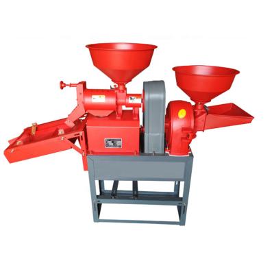 China Intelligent Household Rice Mill Paddy Rice Wheat Soybeans Threshing Small And Crushing Machine Combine Mini Rice Mill for sale