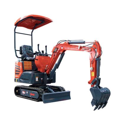 China Multifuction orchard digging Chinese 1 ton mini multifunctional digger excavator for sale for sale