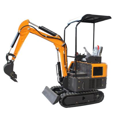 China Multifuction Digging Orchards And Construction 1 Ton Micro Bucket Mini Excavator for sale