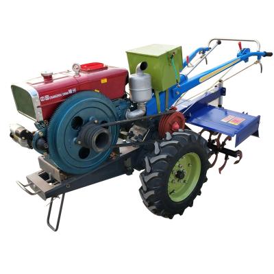 China New Kenya Farm Garden Agriculture Household Multifunctional Farm Machinery Hand Push Power Tiller Walking Tractor for sale