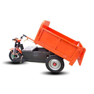 China Cheap 3 Wheel Agricultural Mining Electric Cargo Construction Site Adult Tricycle For Cargo for sale