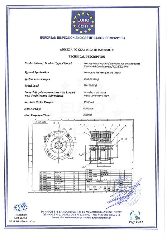 CE - Ningbo Hosting Elevator Co., Ltd.