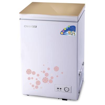 China Eco - Friendly Wholesale Chest Freezer Ice Storage Freezer Ice Cream Deep Freezer for sale