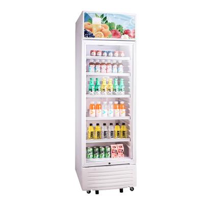 China New Single-Temperature Upright Showcase Freezer Upright Freezer For Supermarket for sale