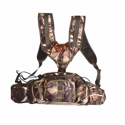 China Hunting Hot Sale Camouflage Pile Shoulder Fanny Pack For Outdoor Hunting for sale