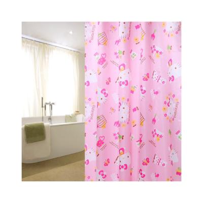 China Sustainable Professional Manufacturer Fabric Liner Bathroom Shower Curtain for sale