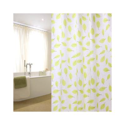 China Polyester Sustainable Curtain Fabric Promotion Stylish Shower Curtains for sale