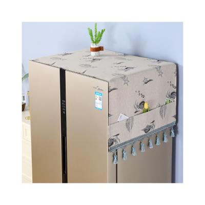 China Single And Double Waterproof Dust Proof Fridge Waterproof Cover for sale