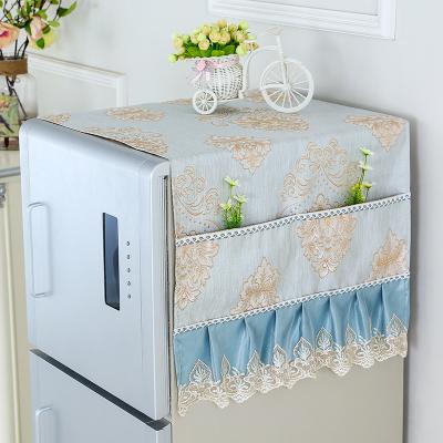 China Viable Refrigerator Top Cover Lace Cover Refrigerator Factory Customization Factory Belt Storage Dustproof Function for sale