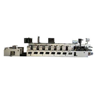 China High Speed ​​Flexo Unit Type UV Flat Bed Label Flatbed Printing Plant Machine for sale