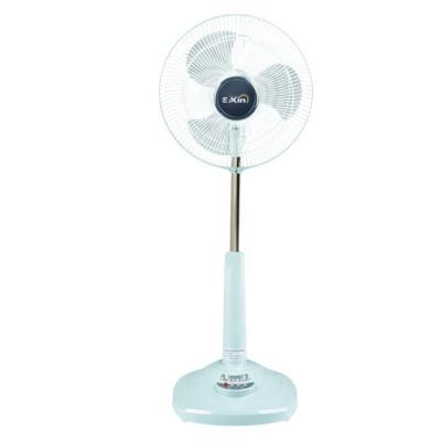 China Household AC/DC Rechargeable 13 Inch Fan Floor Fan With Emergency Light for sale