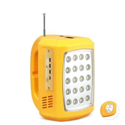 China Emergency Light& Lighting Kit SMD LED Auto Solar Emergency Lights With FM Radio (QM830C) for sale