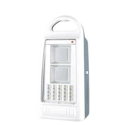 China Emergency Light& Automatic Lighting Portable High Brightness Lantern Rechargeable Emergency Light With Mobile Power for sale