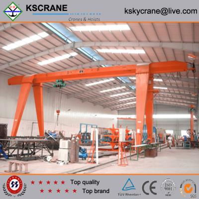 China CE Certification 3ton Single Beam Portal Crane With Cantilever for sale