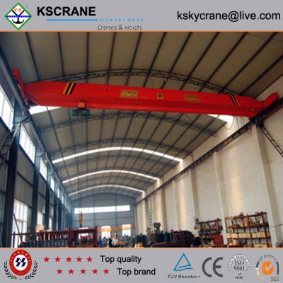 China Crane Manufacturer 1T Single Girder Overhead Travelling Crane With Electric Hoist for sale