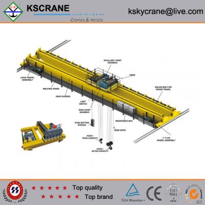 China QD Model Double Hook Overhead Crane for sale