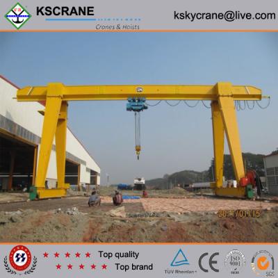 China 5t MH Model Electric Hoist Box-type Gantry Crane for sale