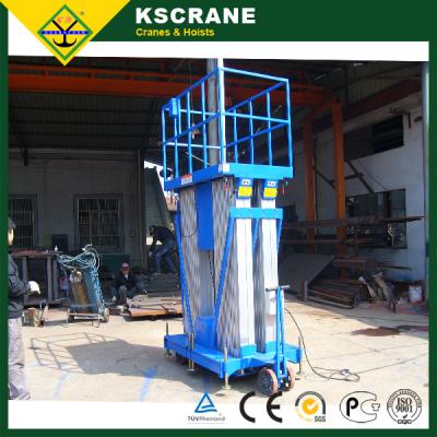 China 2016 Hot Sale Aluminum Mast-type Aerial Hydraulic Lift for sale